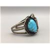 Image 4 : Vintage 3 Stone Turquoise Bracelet