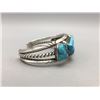 Image 4 : 5 Stone Turquoise Bracelet