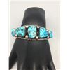 Image 8 : 5 Stone Turquoise Bracelet
