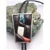Image 1 : Unique Vintage Bolo with Cobblestone Inlay