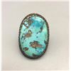 Image 1 : Large Stone Turquoise Ring