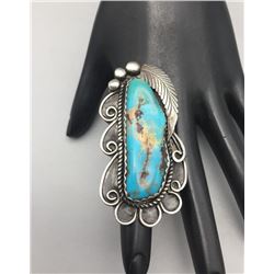 Large Stone Turquoise Ring