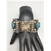 Image 7 : Larger 6-Stone Turquoise Watch Cuff