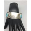Image 8 : Turquoise Fish Scale Inlay Watch Cuff