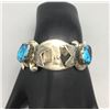 Image 6 : Sand Cast and Possible Bisbee Turquoise Watch Cuff