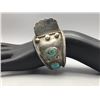 Image 7 : Vintage Turquoise and Sterling Silver Bracelet