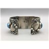 Image 5 : Vintage 4 Stone Turquoise  Watch Bracelet