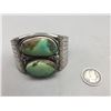 Image 8 : Vintage 2 Stone Cuff Bracelet
