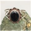 Image 9 : Onyx and Sterling Silver Bracelet