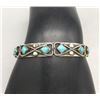 Image 8 : Vintage Turquoise and Sterling Silver Bracelet