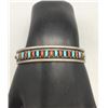 Image 1 : Zuni Turquoise and Coral Cuff Bracelet