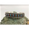 Image 9 : Zuni Turquoise and Coral Cuff Bracelet