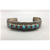 Image 2 : Sterling Silver and Turquoise Bracelet - Yazzie