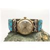 Image 10 : Turquoise Fish Scale Inlay Watch Cuff