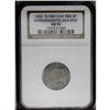 Image 3 : 1652 6PENCE Oak Tree Sixpence AU53 NGC. Noe-21, Crosby 