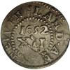Image 2 : 1652 SHILNG Pine Tree Shilling, Small Planchet XF40 PC 