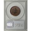 Image 2 : 1723 1/2P Hibernia Halfpenny MS65 Red and Brown PCGS. 