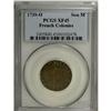 Image 1 : 1739-O SOU M French Colonies Sou Marque XF45 PCGS. Bre 