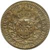 Image 2 : 1767-A 9DEN French Colonies Copper Sou, RF Counterstam 