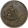 Image 2 : 1766 1/2P Pitt Halfpenny AU53 PCGS. Breen-251. Just a 