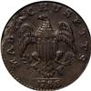 Image 2 : 1788 1C Massachusetts Cent, No Period--Planchet Flaw-- 