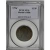 Image 1 : 1776 1/2P Machin''s Mills Halfpenny VF25 PCGS. Vlack 6 