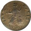 Image 2 : 1787 COPPER Vermont Copper, Bust Right--Clip, Struck o 