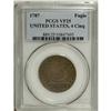 Image 1 : 1787 1C Fugio Cent, UNITED STATES, Cinquefoils VF25 PC 