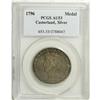 Image 3 : 1796 MEDAL Castorland Medal, Silver AU53 PCGS. Reeded 