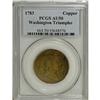 Image 1 : 1783 TOKEN Georgivs Triumpho Token AU50 PCGS. Baker-7, 