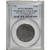 Image 3 : 1791 1C Washington Large Eagle Cent MS64 Brown PCGS. B 