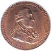 Image 1 : 1795 1/2P Washington Grate Halfpenny, Large Buttons, R 