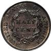Image 2 : 1825 1/2 C MS64 Brown PCGS. C-2, B-2, R.1. The devices 