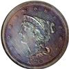 Image 1 : 1856 1/2 C PR65 Brown NGC. B-3, R.4. HALF CENT and the 