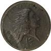 Image 1 : 1793 1C Wreath Cent--Lettered Edge--Laminations--ANACS 