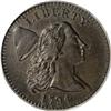 Image 1 : 1794 1C Head of 1794 AU55 PCGS. S-22, B-6, R.1. Late d 