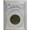 Image 1 : 1803 1C Small Date, Small Fraction AU50 PCGS. S-256, B 