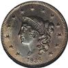 Image 1 : 1836 1C MS66 Brown NGC. N-3. A late die state example 