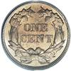 Image 2 : 1858 1C Large Letters MS65 PCGS. High Leaves, Closed E 