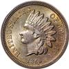 Image 1 : 1860 1C Pointed Bust MS65 PCGS. The less common of the 