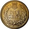 Image 2 : 1860 1C MS66 NGC. Beautiful olive-tan, mint-green, and 