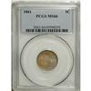 Image 3 : 1861 1C MS66 PCGS. This Premium Gem, while not the fin 