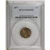 Image 3 : 1877 1C MS63 Red and Brown PCGS. A well struck Select 