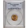 Image 1 : 1909-S 1C MS64 Red and Brown PCGS. Choice and luminous 