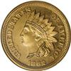Image 1 : 1862 1C PR66 Cameo NGC. The 1862 proof cents have a mi 