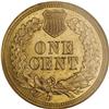 Image 2 : 1862 1C PR66 Cameo NGC. The 1862 proof cents have a mi 
