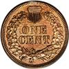 Image 2 : 1864 1C Bronze No L PR64 Red Cameo PCGS. A well struck 