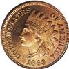 Image 1 : 1869 1C PR65 Red PCGS. Nice, original tannish-red obve 