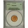 Image 1 : 1872 1C PR64 Red PCGS. Well struck with smooth, rich p 