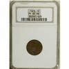 Image 1 : 1873 1C Closed 3 PR65 Red and Brown NGC. The surfaces 